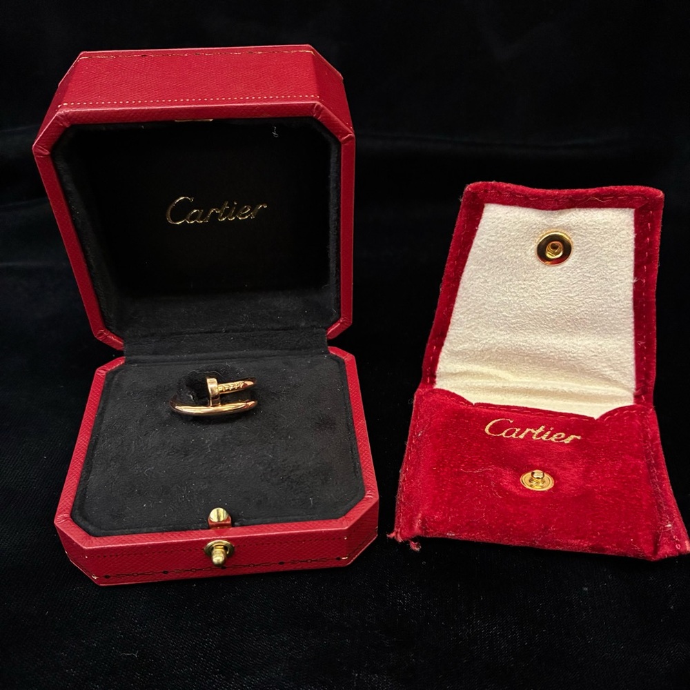 Cartier Juste Un Clou ring rose gold size 6.25 Cartier size 53 - Picture 4 of 6